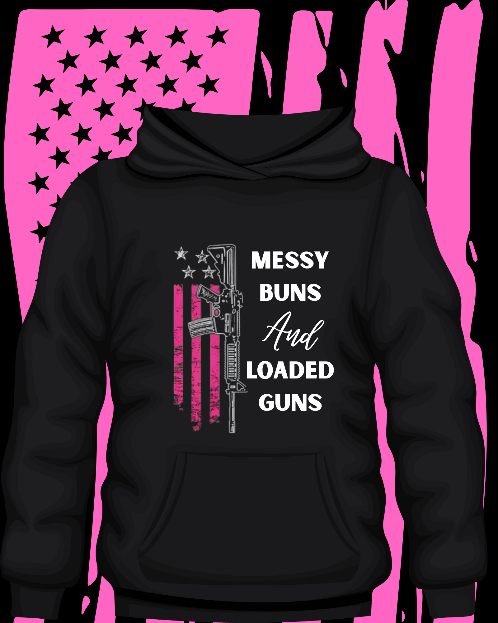 Messy Buns Hoodie