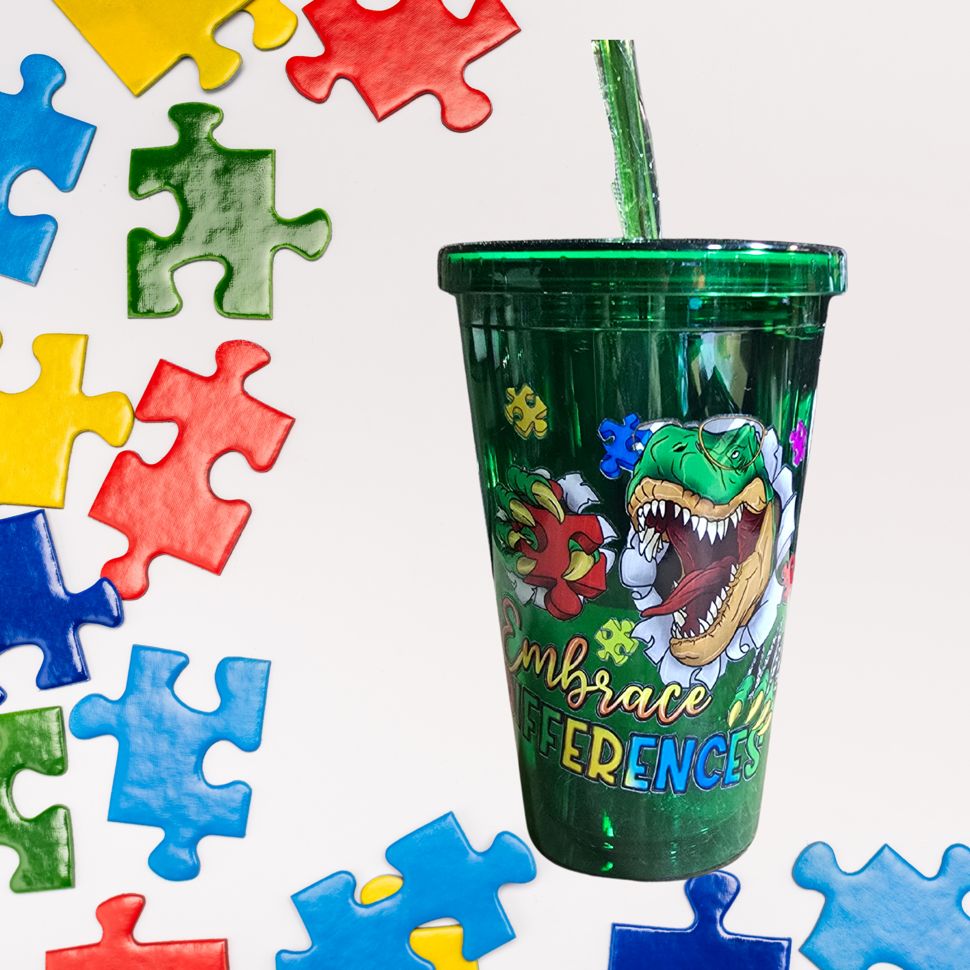 24oz acrylic tumbler CLEARANCE