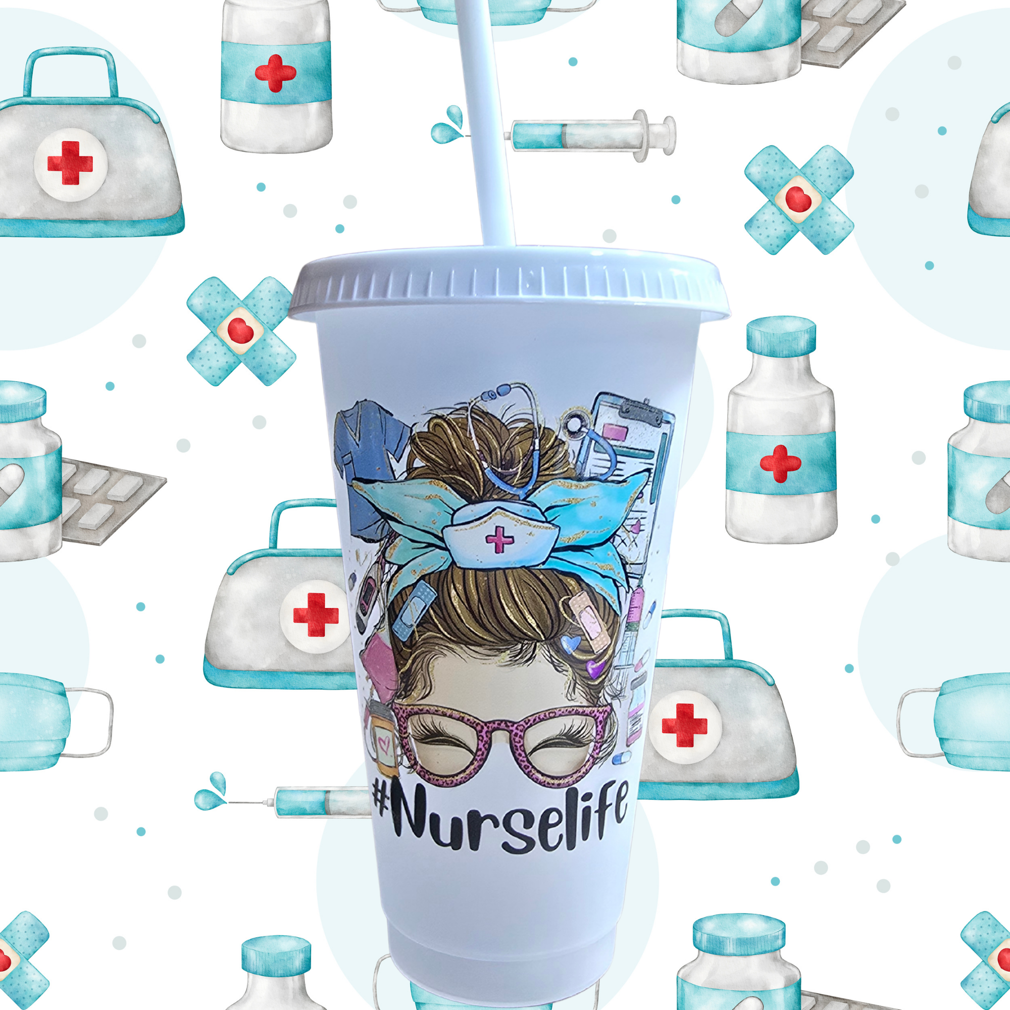 24oz acrylic tumbler CLEARANCE