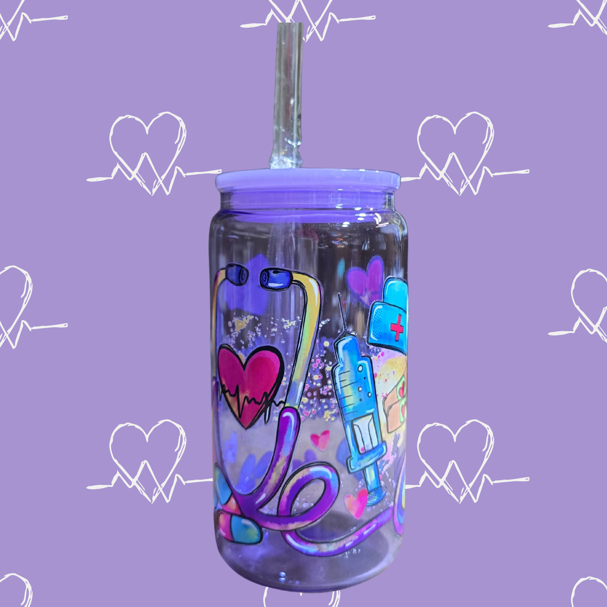 24oz acrylic tumbler CLEARANCE