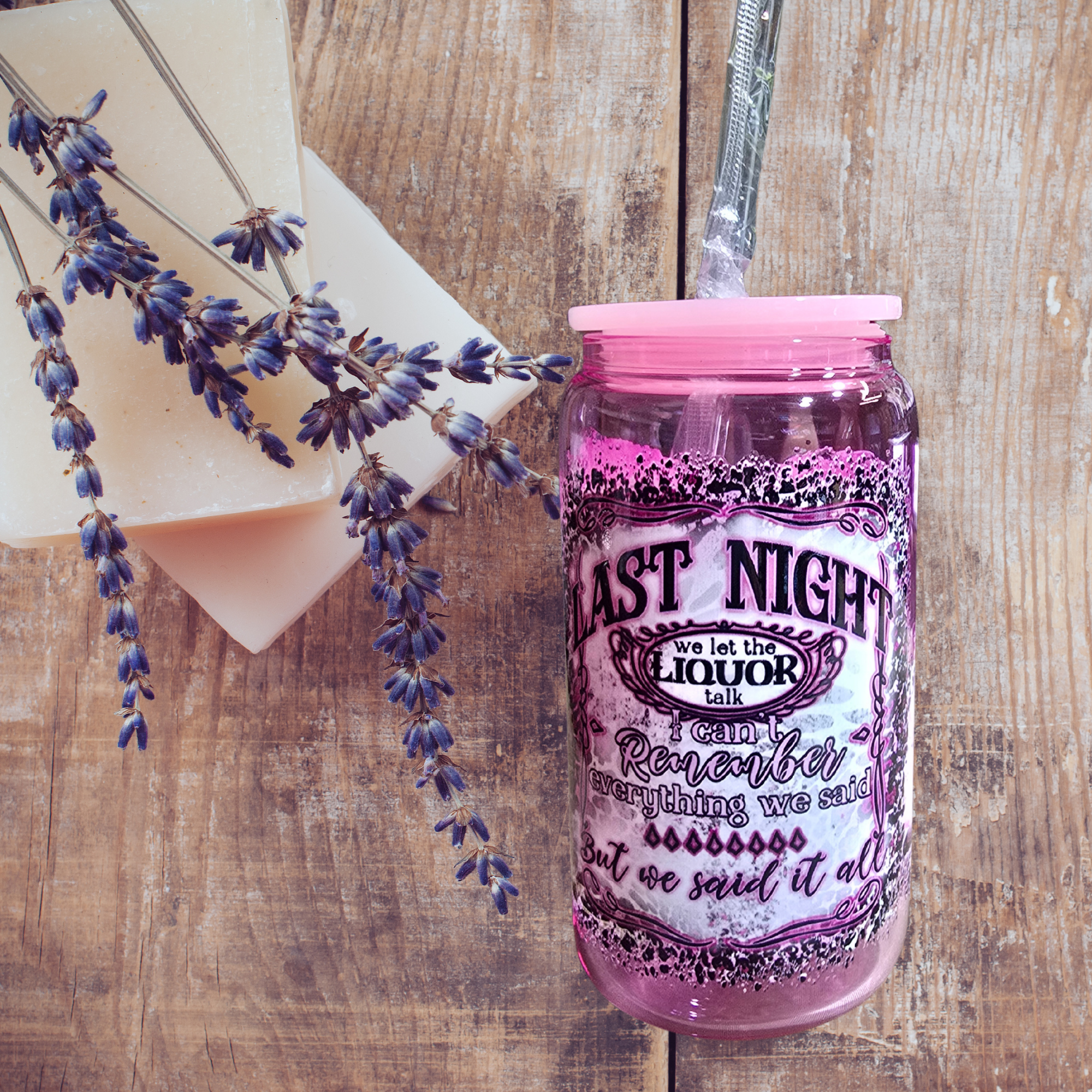 24oz acrylic tumbler CLEARANCE