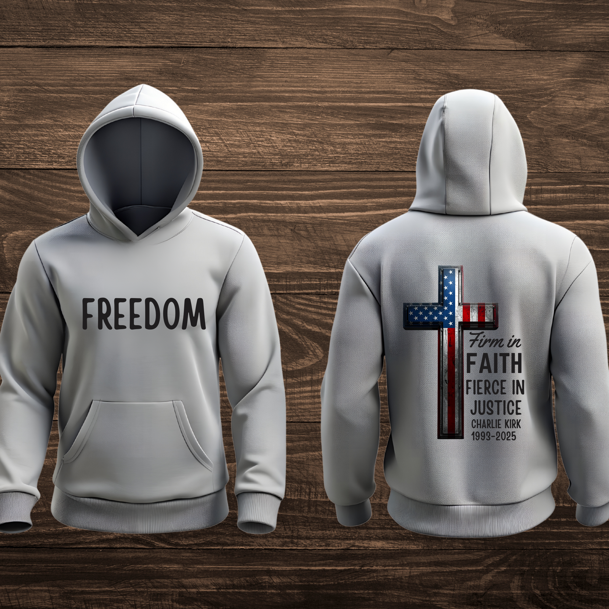 Charlie Cross Hoodie